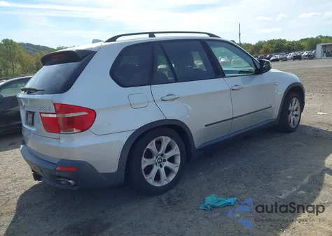 2007 BMW X5 4.8I from USA, damaged, VIN 4USFE83507LY63854
